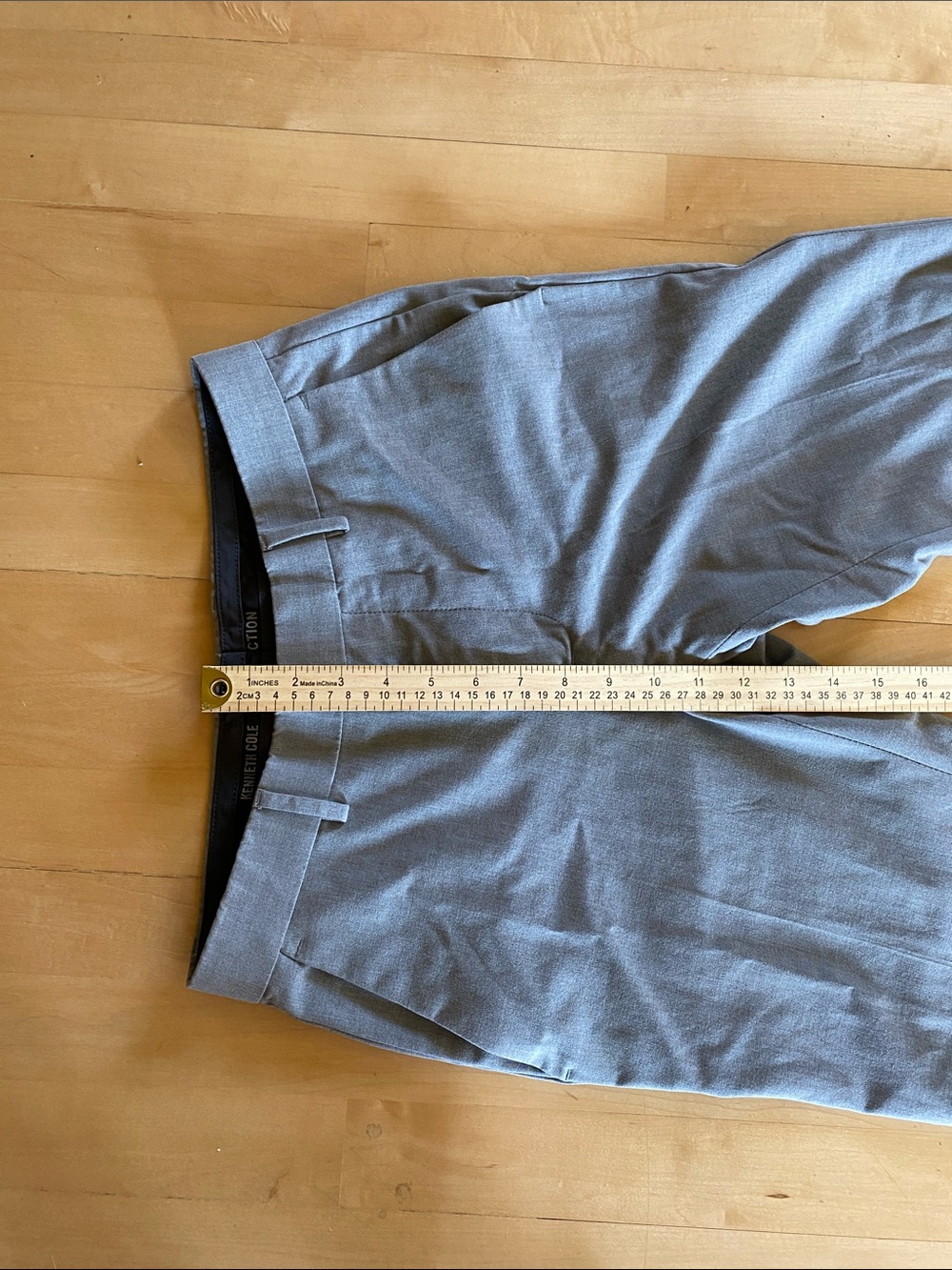 Kenneth Cole Gray Mens Dress Pants - Picture 4 of 7